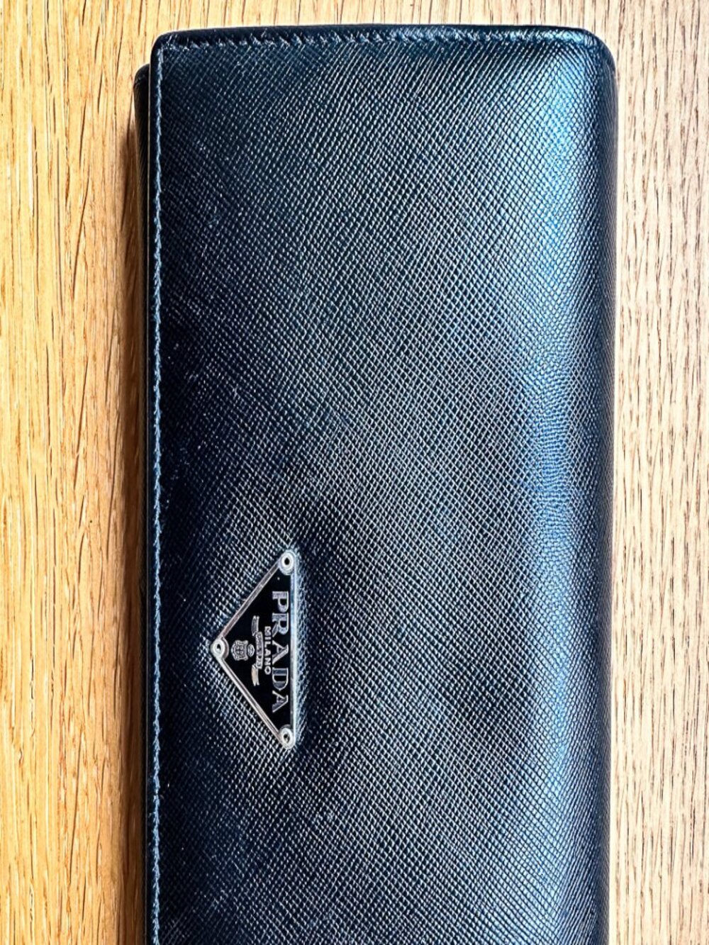 * Vintage Prada Saffiano Wallet * Certified Authentic from Real Authentication *